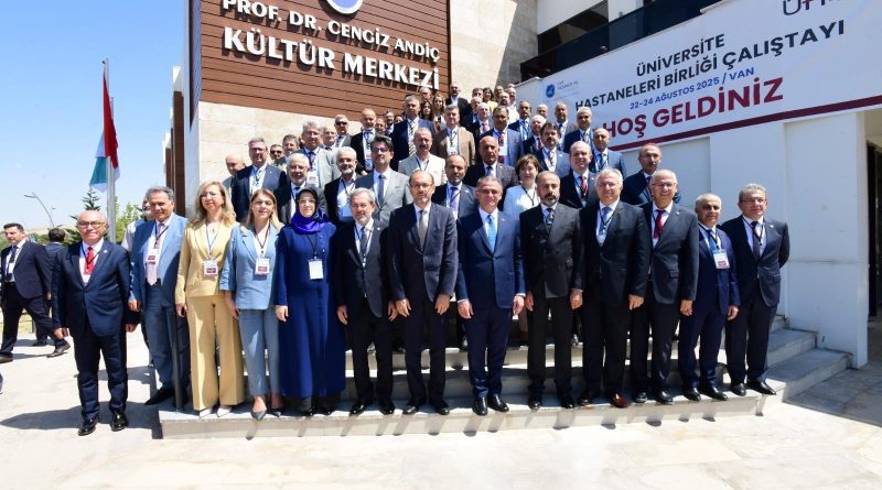 21. Üniversite Hastaneleri Birliği Toplantısı, Van Yüzüncü Yıl Üniversitesi ev sahipliğinde, 22-24 Ağustos 2025 tarihleri arasında Van’da Yapıldı